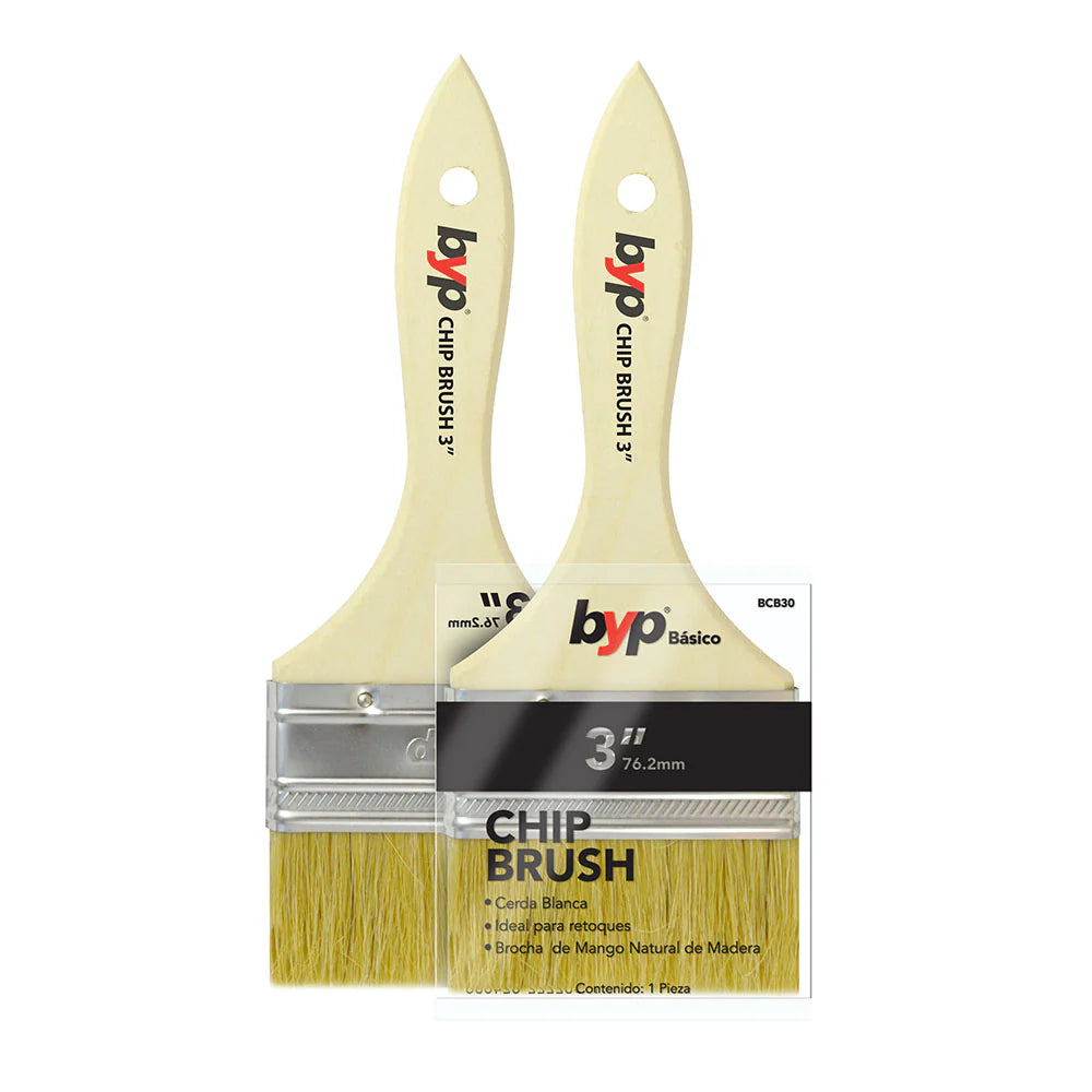 Brocha de cerda natural blanca "Chip brush 1500"