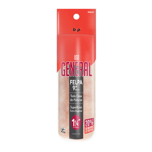 Felpa de uso general para superficies rugosas