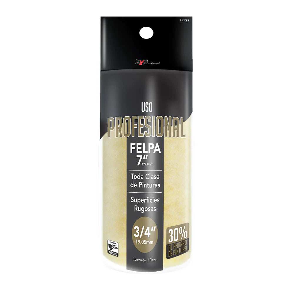 Felpa de uso profesional para superficies rugosas