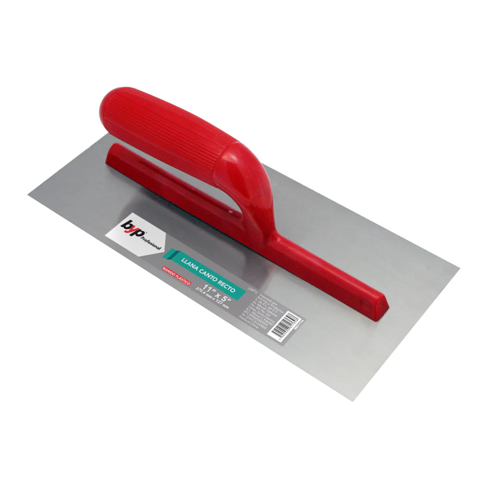 Llana con mango de plástico