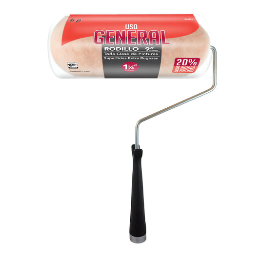 Rodillo uso general (Superficies lisas y rugosas)