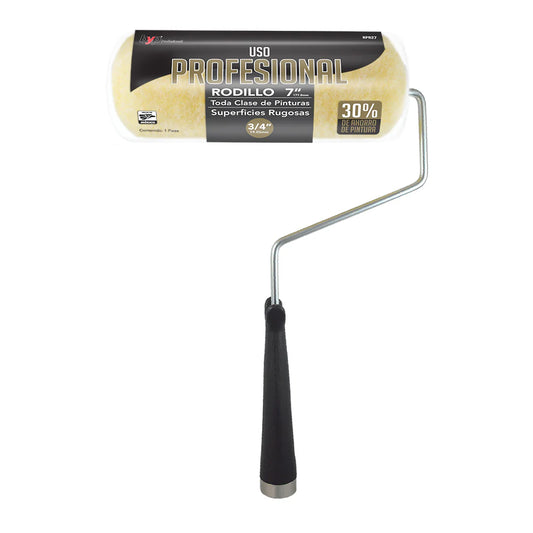 Rodillo de uso profesional para superficies rugosas