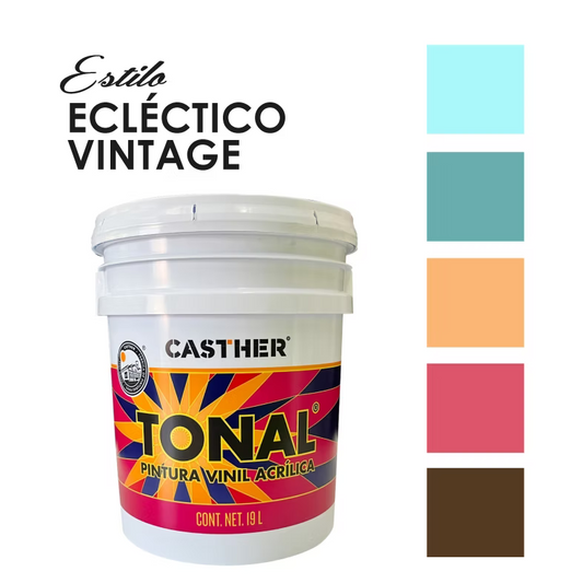 Colores Estilo Ecléctico Vintage