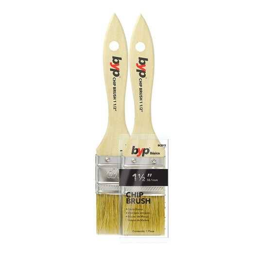 Brocha de cerda natural blanca "Chip brush 1500"