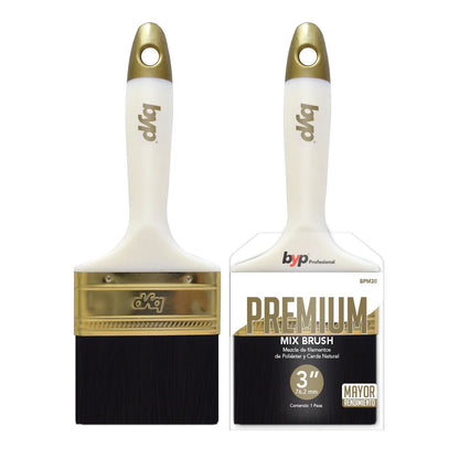 Brocha premium mix (Combinación de poliéster y cerda natural)