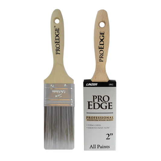 Brocha "Pro edge" de poliéster y nylon (Corte recto)