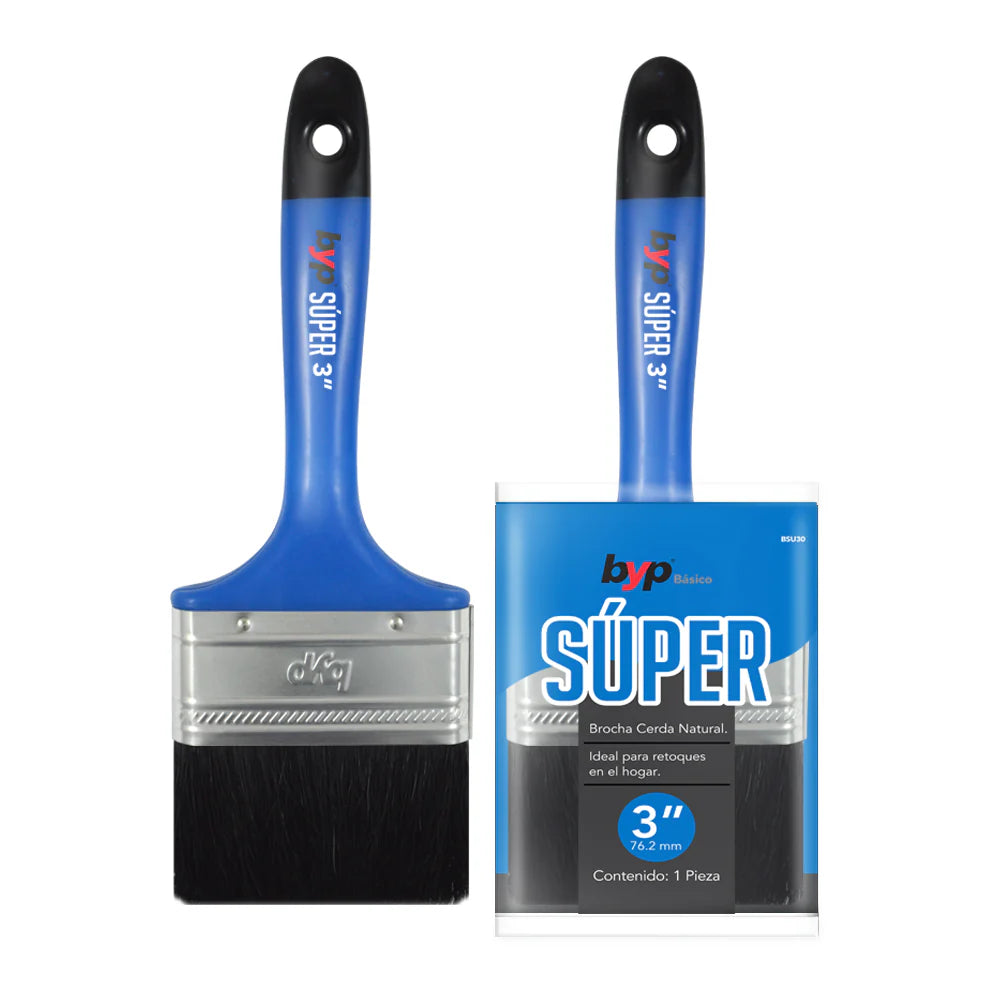 Brocha de cerda natural "La super"