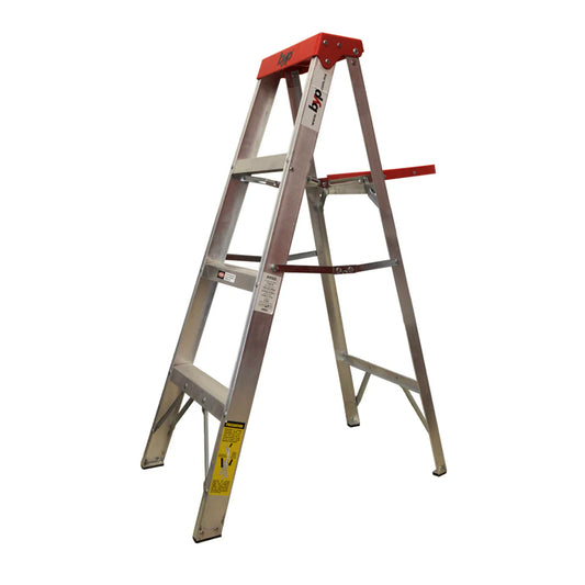 Escalera de tijera tipo III Domestica Roja