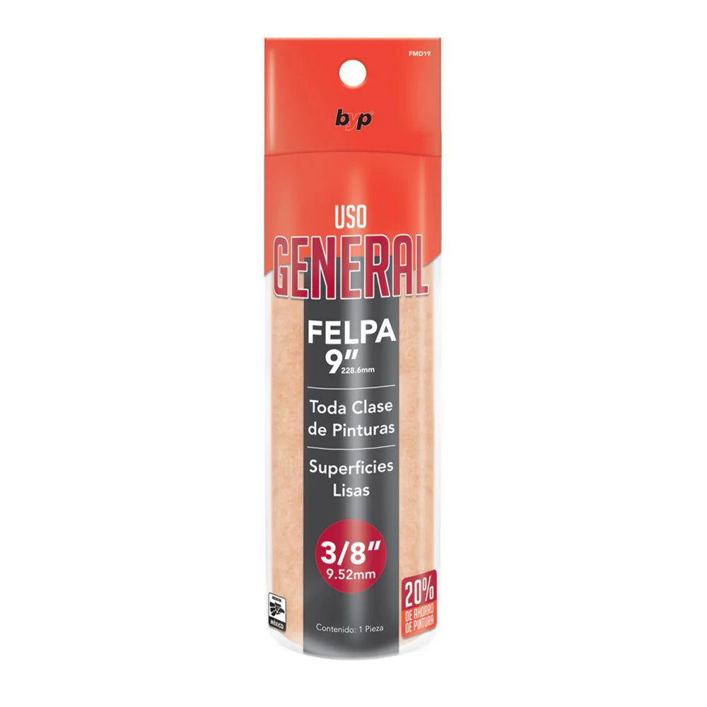 Felpa de uso general para superficies rugosas