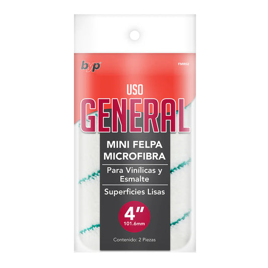 Mini felpa microfibra para pintura vinílica y esmaltes