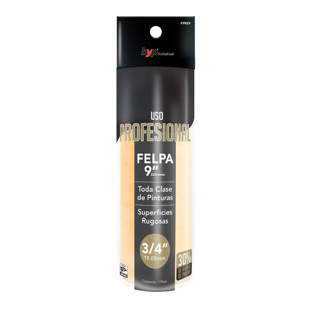 Felpa de uso profesional para superficies rugosas