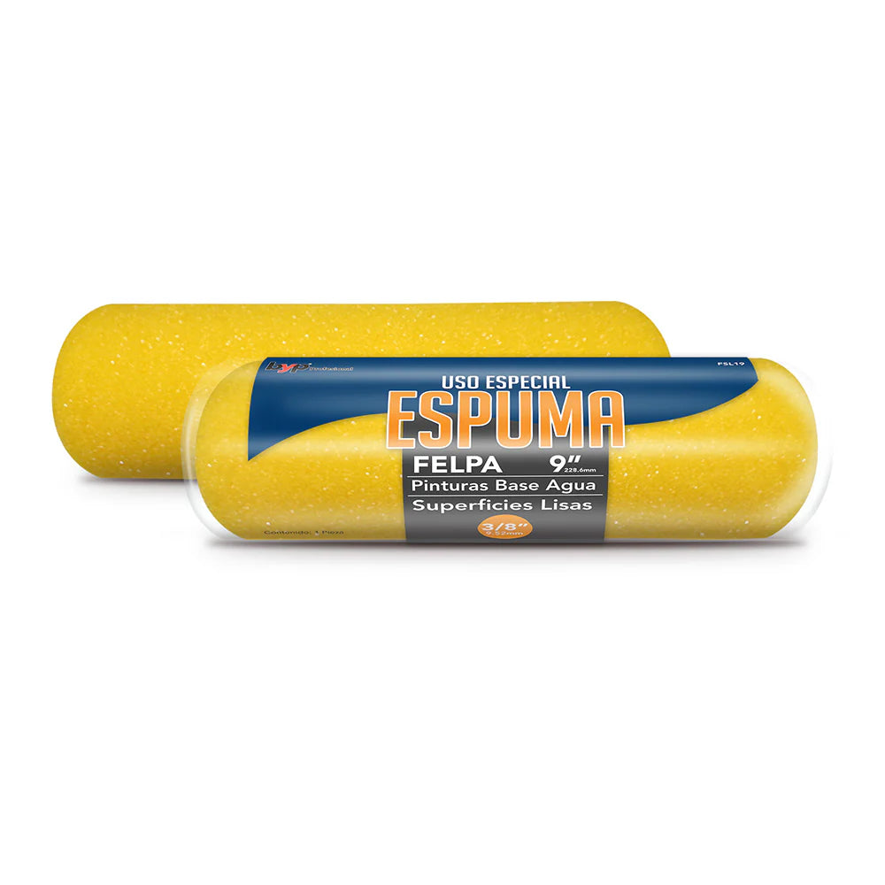 Felpa de espuma para superficies lisas 3/8"