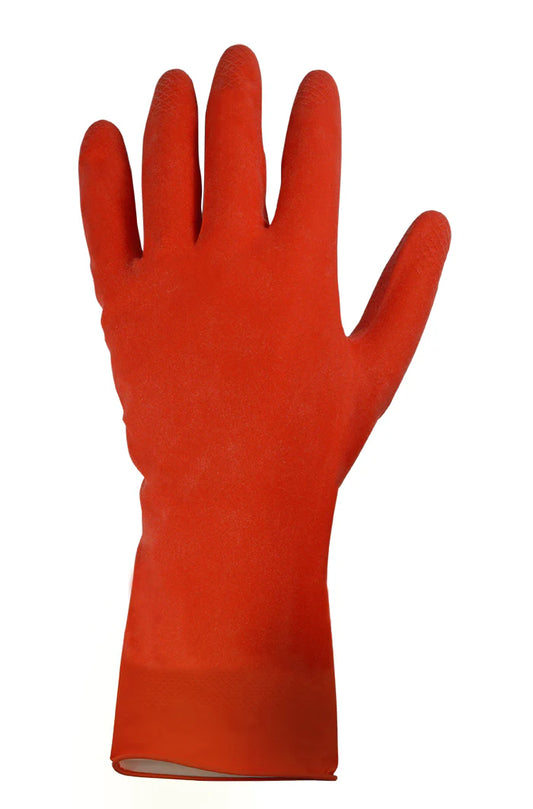 Guantes de latex afelpados
